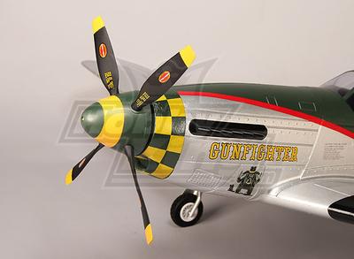 P-51D Gunfighter 1600mm EPO w/Electric Retracts, Flaps, Lights (PNF)
