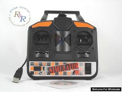 Turborix 4Ch Radio FMS Simulator Kit with USB Interface