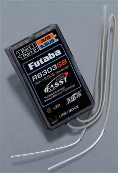 Futaba R6303SB 2.4G FASST 3/18Ch SBus Hi Speed Micro Rx FUTR6303SB