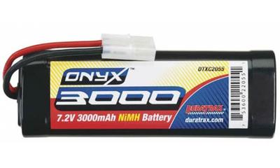 NiMH Onyx 7.2V 3000mAh Stick Std Pl
