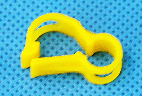 Φ5mm Yellow Color Fuel Shut Off Clamp (5 pcs)