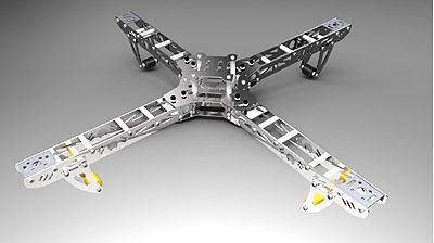 ST450 Four-rotor Aircraft/ Quadcopter (Folding design)  Kit Version