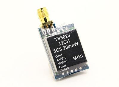 TS5823 5.8GHz 32CH A/V 200mW Mini FPV Transmitter