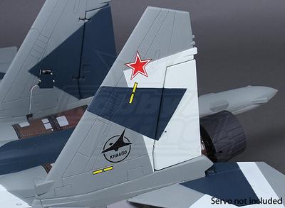 Sukhoi SU-35 Twin 70mm Super Scale EDF Jet w/Thrust Vectoring 1080mm (ARF)