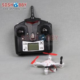 Mini Fairy Quadcopter/ Four-axle Multicopter/Flyer RTF with 2.4GHz Radio Control with LCD Screen & LiPo Battery