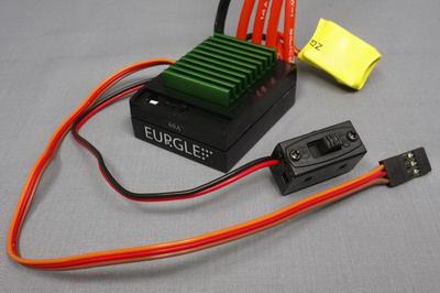Eurgle 60A Programmable Brushless Motor ESC for 1/10 Cars