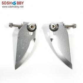 Aluminum Alloy Adjustable Stabi Length=25mm High=68mm for RC Marine (a pair)