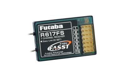 Futaba R617FS 7 Channel 2.4GHz FASST Receiver