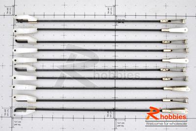 M2XÎ¦1.8X150mm Metal Servo Push Rod (10pcs)
