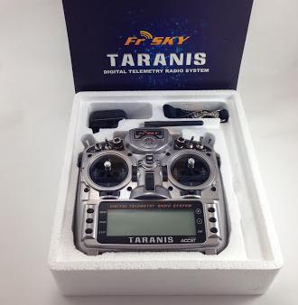 Fr SKY - TARANIS X9D Transmitter, Mode 2, 2000mAh (No Receiver)