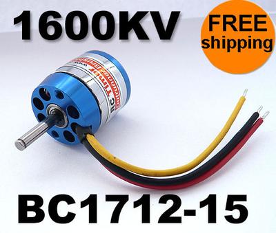 BC1712-15 1600KV Outrunner Brushless Motor