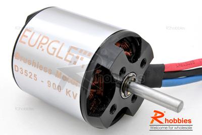 Eurgle RC Plane 900kv (rpm/v) D3525 Brushless Outrunner Motor
