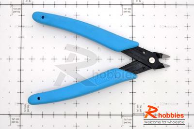 XURON 20mm Rubber Grip Blade-by-pass Precision Micro Shear Wire Cutter Pliers