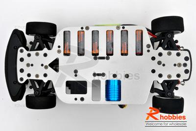 1/18 RC EP XR 4WD On-Road Belt Drive Racing Car Aluminum Chassis