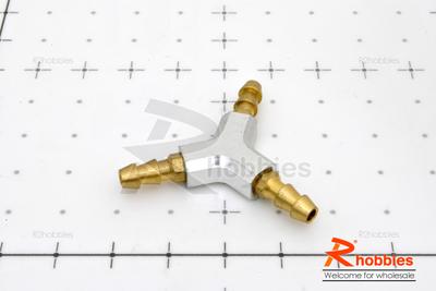 RC Boat Î¦5.0mm 3-Way Y-Shape Water Tube Connector