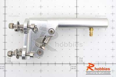 RC Boat Aluminum Î¦6.35mm*105mm Adjustable Stringer Drive Shaft Holder