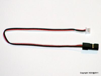 3 Pin Camera Cable with Servo Type Connector