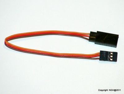 15cm 26AWG Servo Extennsion cable