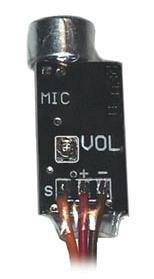 Tiny Mic Amplified Microphone with Volume Control