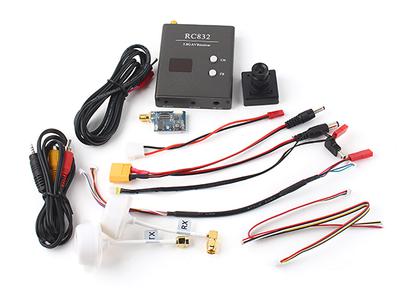 Skyzone Plug-N-Play FPV 200-Set With TS5823 TX, RC832 RX, Sony CCD and Circular Polarized Antennas