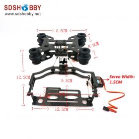 Upgraded Light Biaxial Cameral Gimbal for IFLY-4, IFLY-4S Quadcopter/ F