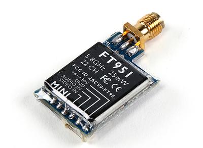 FT951 5.8GHz Video Transmitter 25mW Full FCC and CE Certification