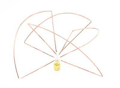 Circular Polarized 1.2ghz Receiver Antenna (RP-SMA) (LHCP) (Short)