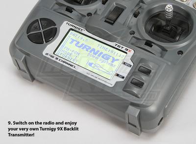 Turnigy 9X LCD Backlight Kit - White (DIY)