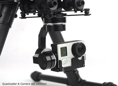 X-CAM A10-3H 3 Axis 360Deg Rotation GoPro Gimbal With A/V Link