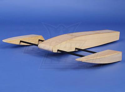 Wooden Sponson Race Boat Kit (495mm) (pre-assembled)
