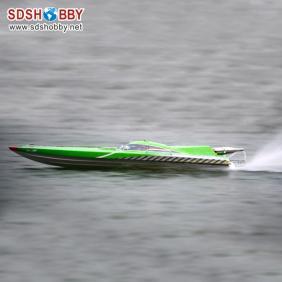 Carbon Fiber Patron Saint RC Gasoline Boat/ Racing Boat with Japan Zenoah 29CC Gas Engine