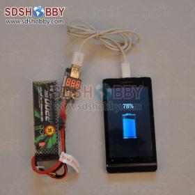 1PC*3S 2200mAh Switching Charger for 2S-6S Li-Po with Battery Indicator/ Display - T plug