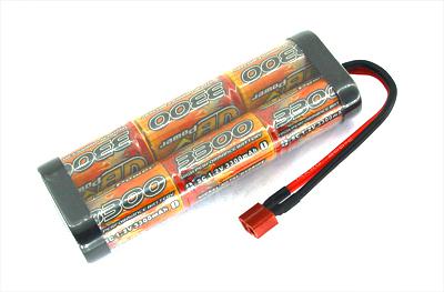 VB Power Ni-Mh SC 3300mAh/7.2V Battery Pack W/Dean Style Connector Competition Class (Flat)