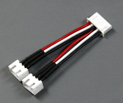 4S Balance Connector to 2x 2S Conversion Cable (HiModel/Align type connector)