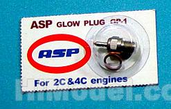 ASP General Glow Plug GP-1 for 2 & 4 Strock Engines GP-1