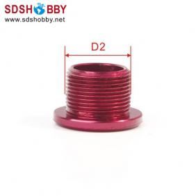 2pcs* Super Fuel Plug/Fuel Dot with Fuel Filler Nozzle Φ4x Φ12-Red Color