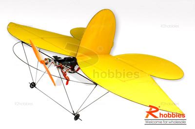 31.5" 3Ch RC Carbon Fiber Airframe Zlowest Indoor Flyer