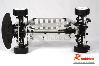 1/10 RC EP XR 4WD On-Road Belt Drive Racing Car Aluminum Chassis