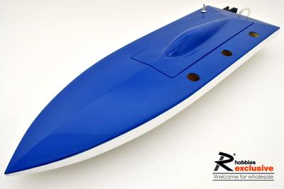 RC EP Deep-vee Arowana Fiberglass FRP Mono 1 a-RTR Racing Boat - Green / White (US Warehouse)