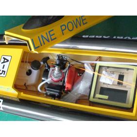 Yamaha Gasoline 26CC Boat-Yellow (W/O Radio System)
