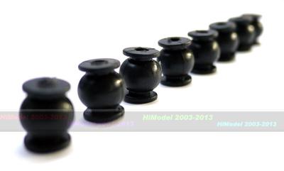 D14 x d8 x L16mm Aerial Photographing Shock Absorption Ball/ Damping Ball