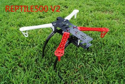 REPTILE500 4-axial/Xcopter  DIY Frame  - High Landing Skid Version V2