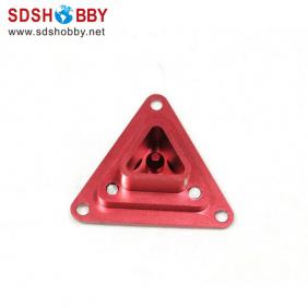 High Quality Triangle CNC Aluminum Fuel Plug/Fuel Dot with Fuel Filling Nozzle-Red Color (with magnet inside)