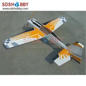 Pre-order 26% Scale 75in Corvus 540 30-35cc RC Model Gasoline Airplane/Petrol Airplane ARF-Yellow & White Color
