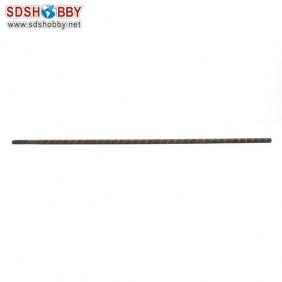 Flexible Axle (Round & Square) Positive Dia. =φ6.35 Side=5X5mm Length=370mm for RC Model Boat