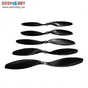 High Quality Light Carbon Fiber Clockwise and Counterclockwise Propeller For Multi-axis Aircraft 11*5 One Pair