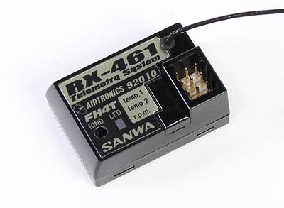 Sanwa/Airtronics MT-4 Telemetry 2.4GHz FHSS-4T 4CH Surface Radio System
