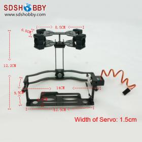 Upgraded Single-axle Stabilized Cameral Gimbal (with 1pcs servo) for IFLY-4, IFLY-4S Multicopter