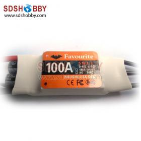 FVT 100A Brushless ESC/Speed Controller (Swallow Series) for RC Airplane with SBEC & Using BIHELI Program