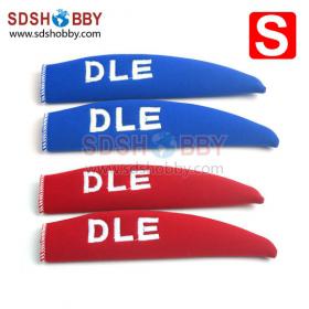 W44*L175mm Small Type Propeller Protector Blue & Red for 18 19 20in Propellers *1Pair
